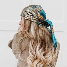 Load image into Gallery viewer, Milan Hair Scarf-Teal