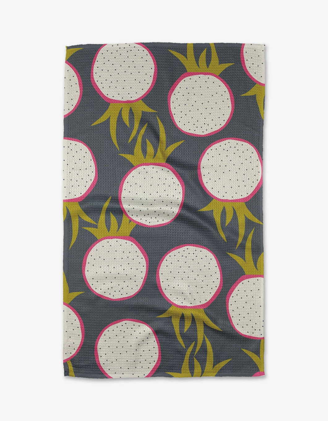 Geometry - Dragon Fruit Frolic Tea towel