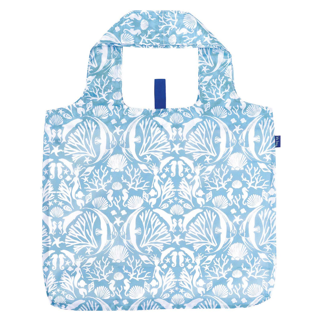 UNDERWATER SEA BLUE Reusable Shopper Tote