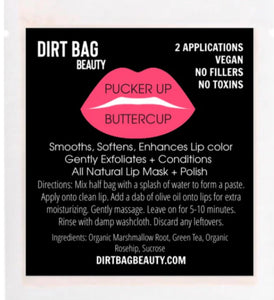 Dirt Bag Beauty - Vegan Lip Mask and Polish